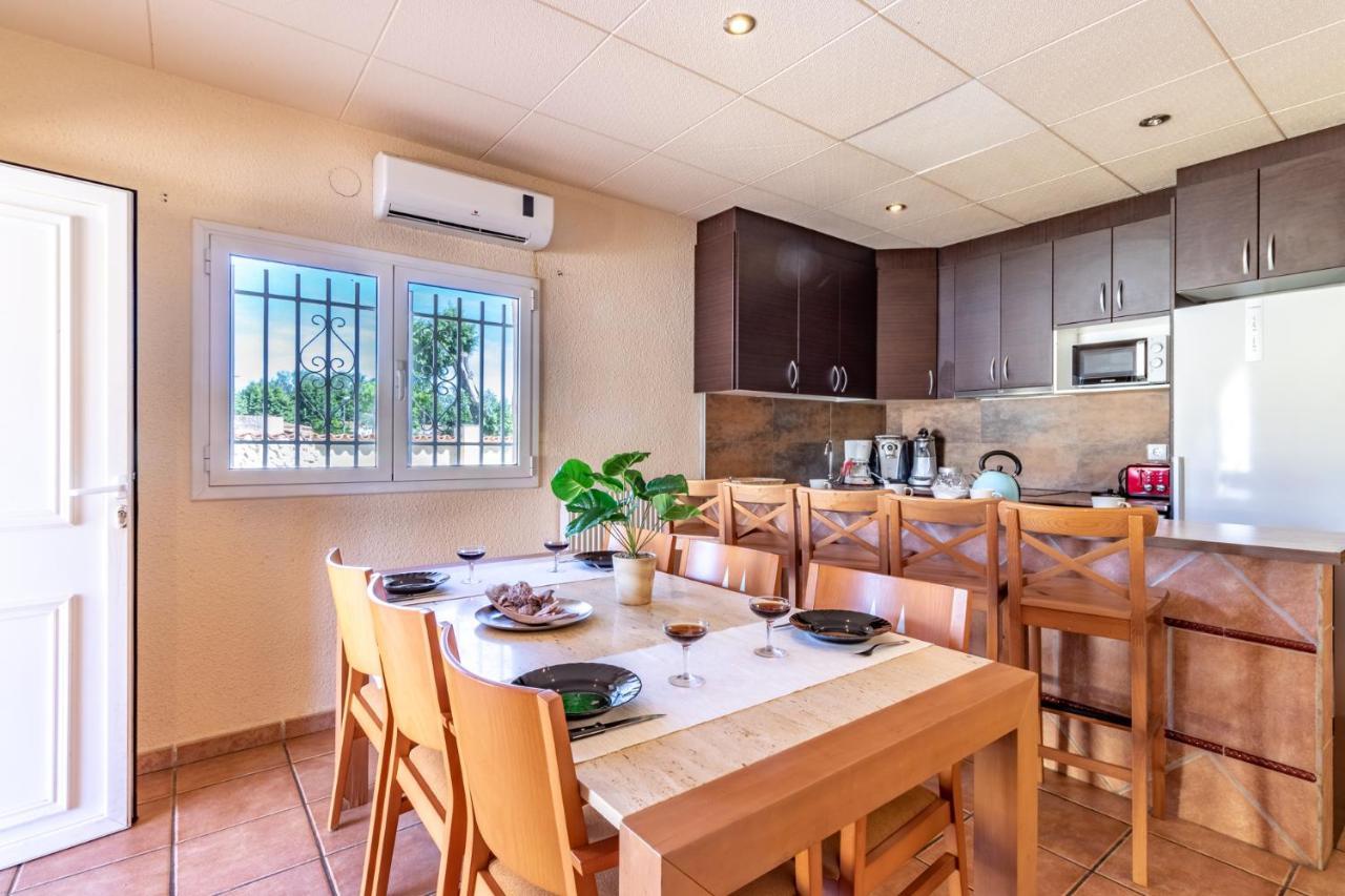 Goldhome - Carlit - Casa 9 Habitaciones, Piscina Privada, Sala De Juegos Empuriabrava Buitenkant foto
